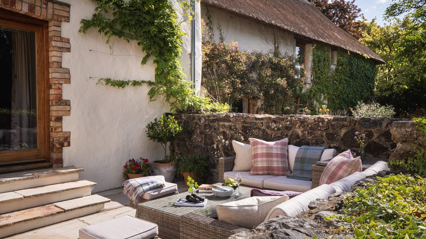 An array of cosy spaces await for sun-dappled alfresco living 