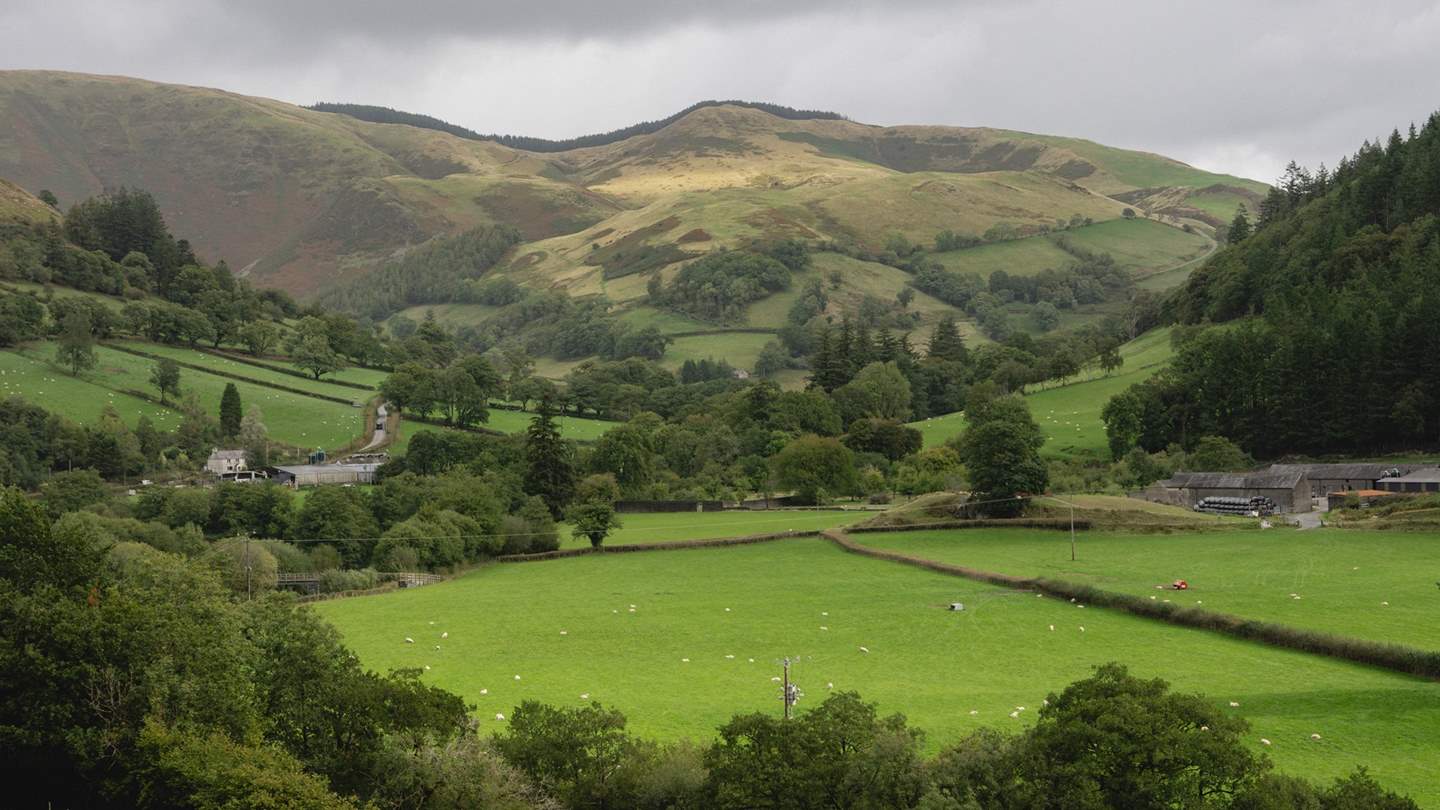 A perfect base for country escapes in all seasons, such as the emerald scenes of Cwmystwyth 