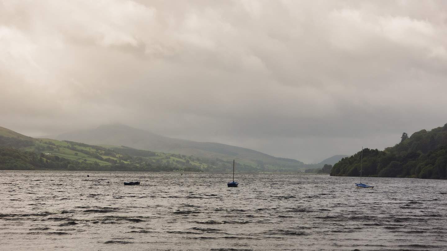 Gaze over the waters of Bala Lake...