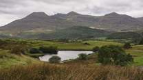 The breathtaking landscape of Blaenau Ffestiniog...