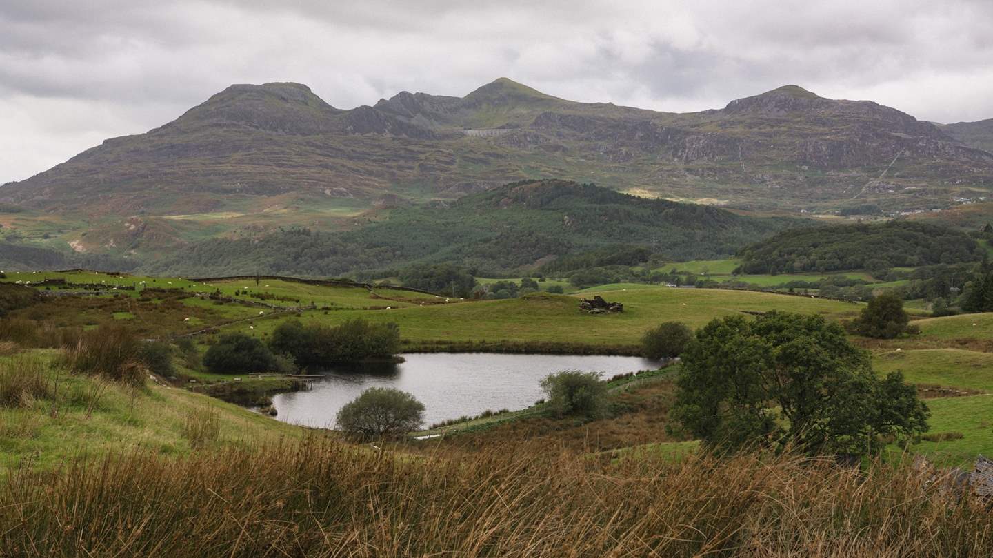The breathtaking landscape of Blaenau Ffestiniog...
