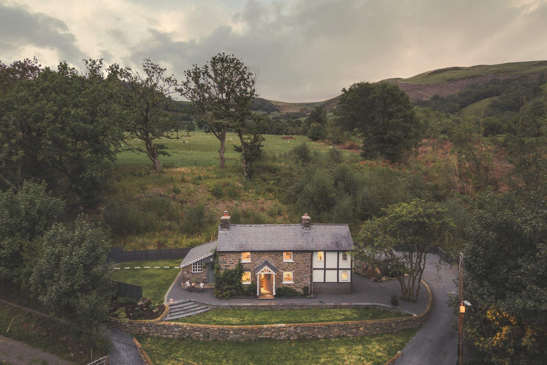 Uncover a realm of rural living within our 19th century cottage for four in Wales - and it's dog-friendly...
