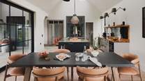 Viewbank’s open-plan kitchen and dining area celebrates life’s rituals
