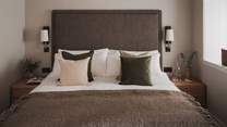 Bedroom three welcomes with an additional super king size bed