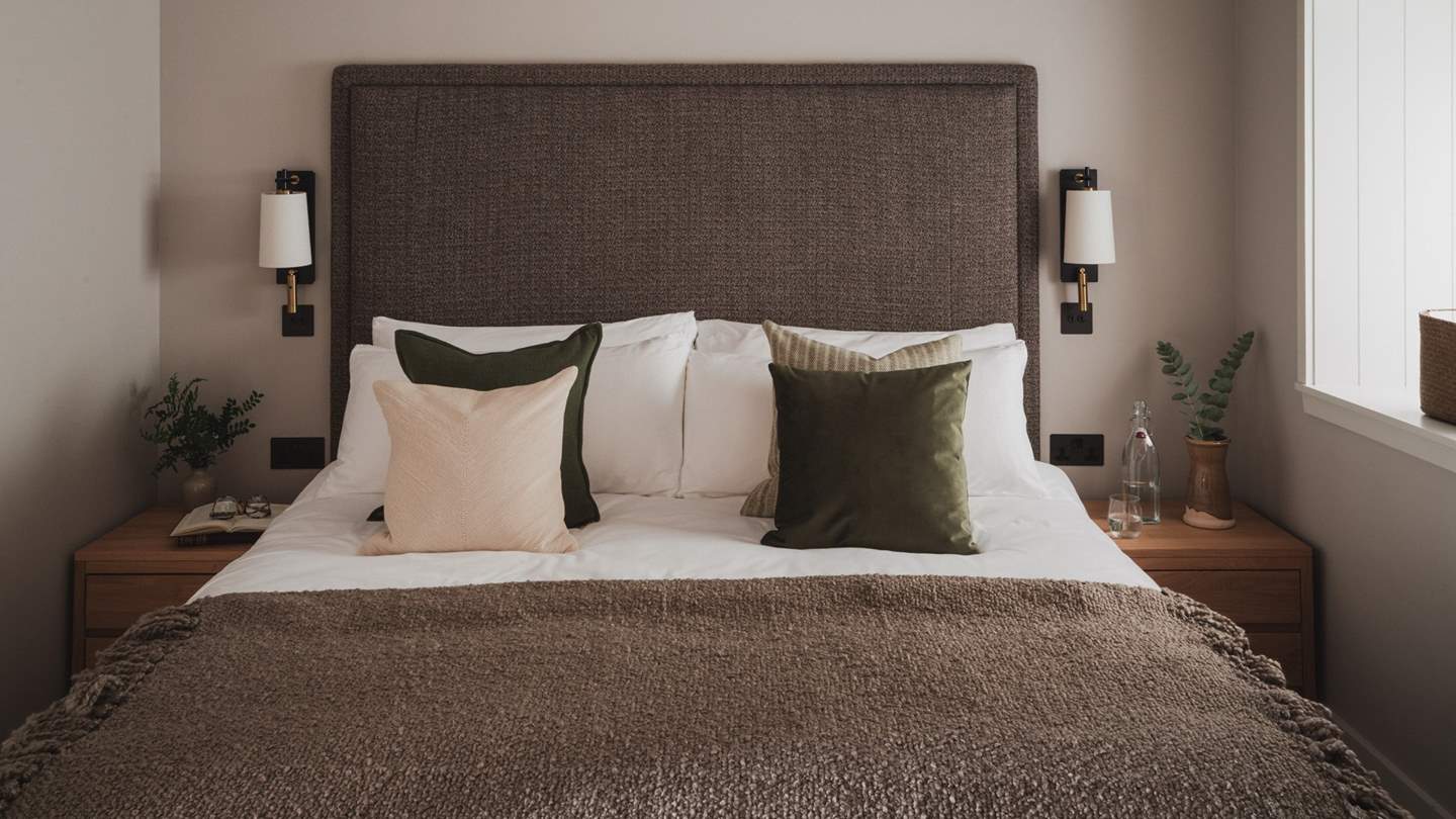 Bedroom three welcomes with an additional super king size bed