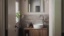 In addition, you'll find an ensuite shower room