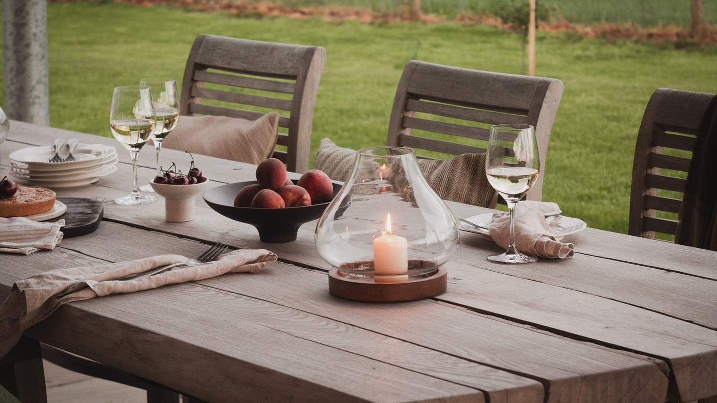 Alfresco feasting is simply a dream