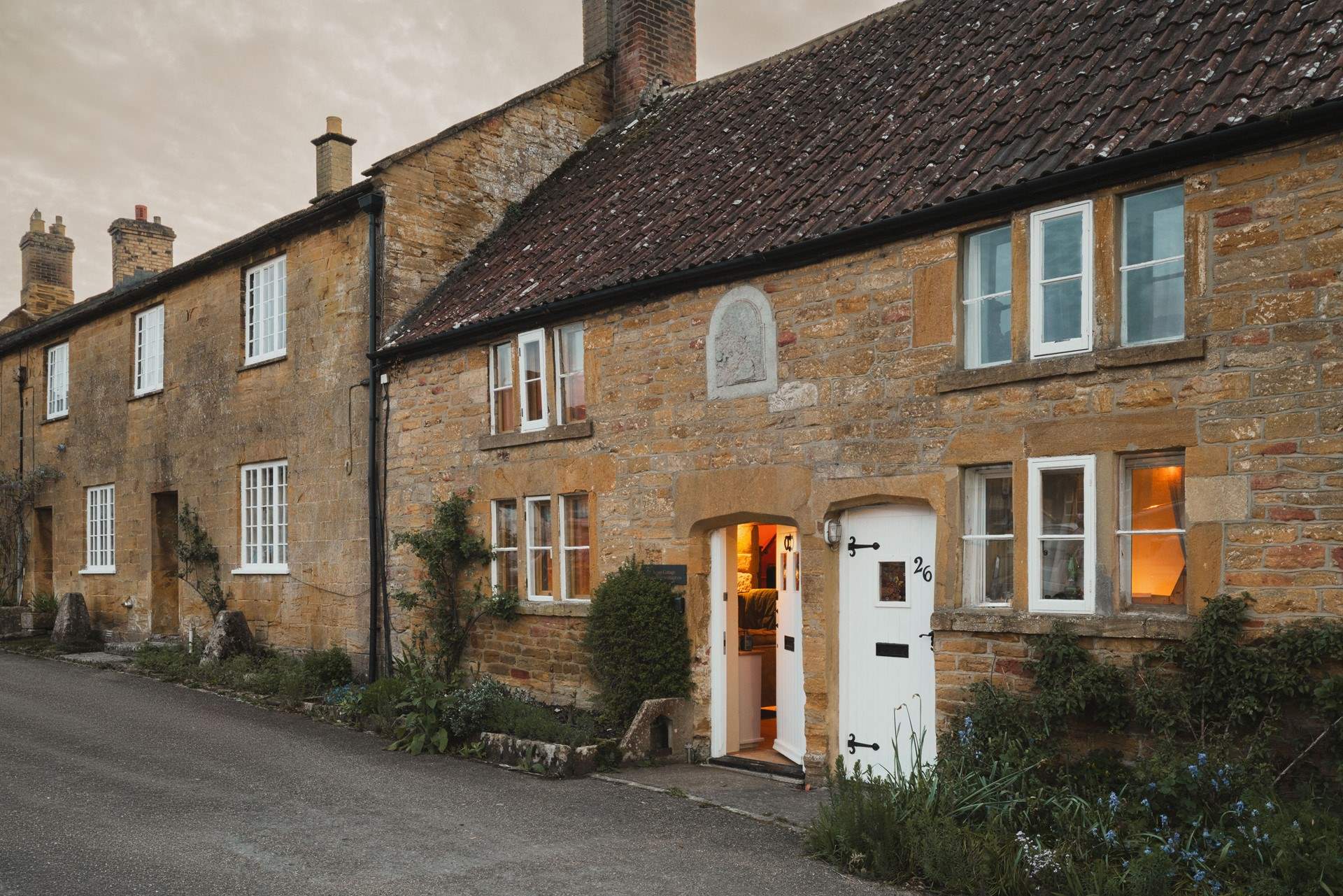 Seek luxury escapism at our honey-hued cottage for two in Somerset...