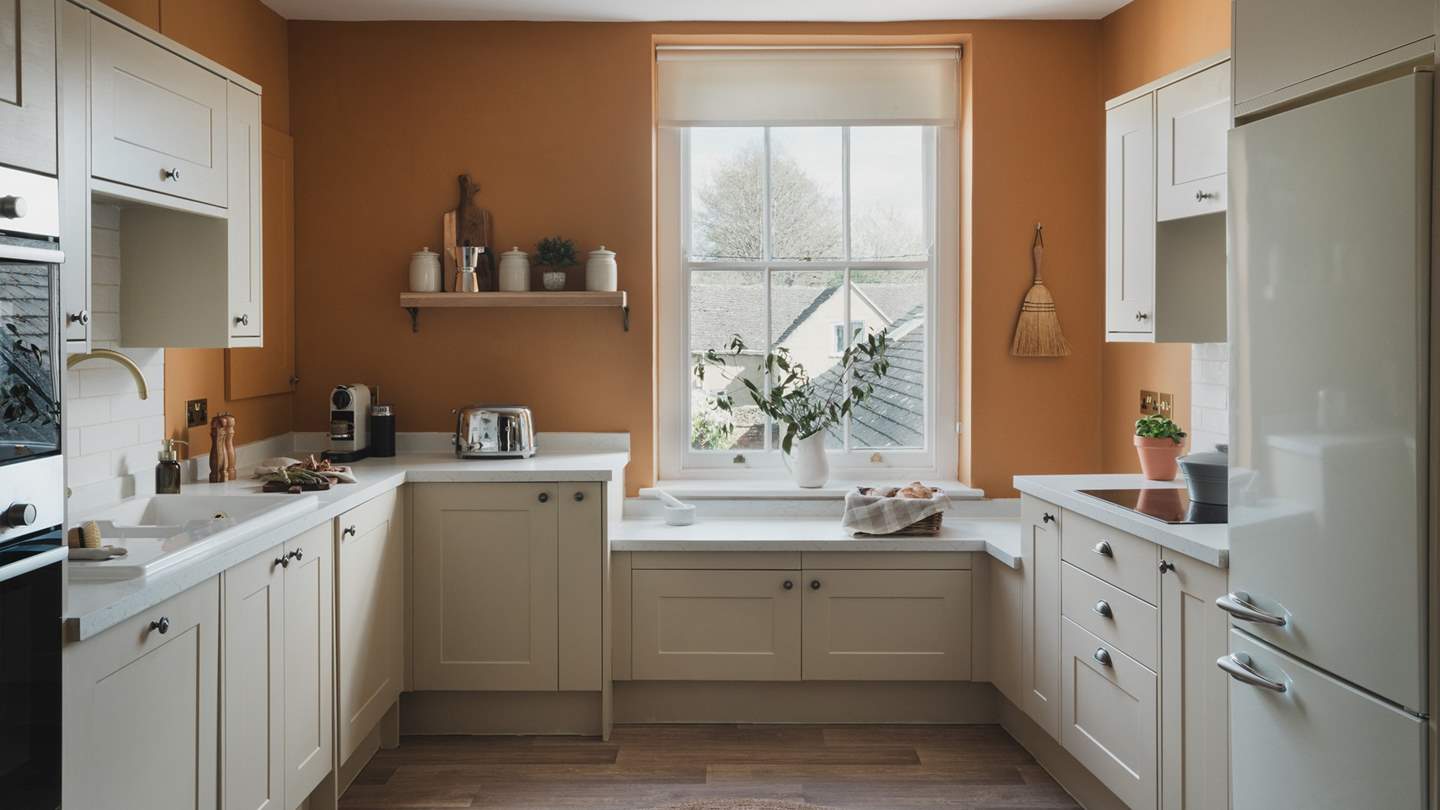 Finished with bespoke cabinetry in shell tones