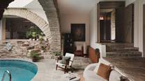 Relax just moments from the aquatic heart of the home