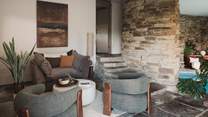 A treasure trove of inviting nooks invite you to unwind 