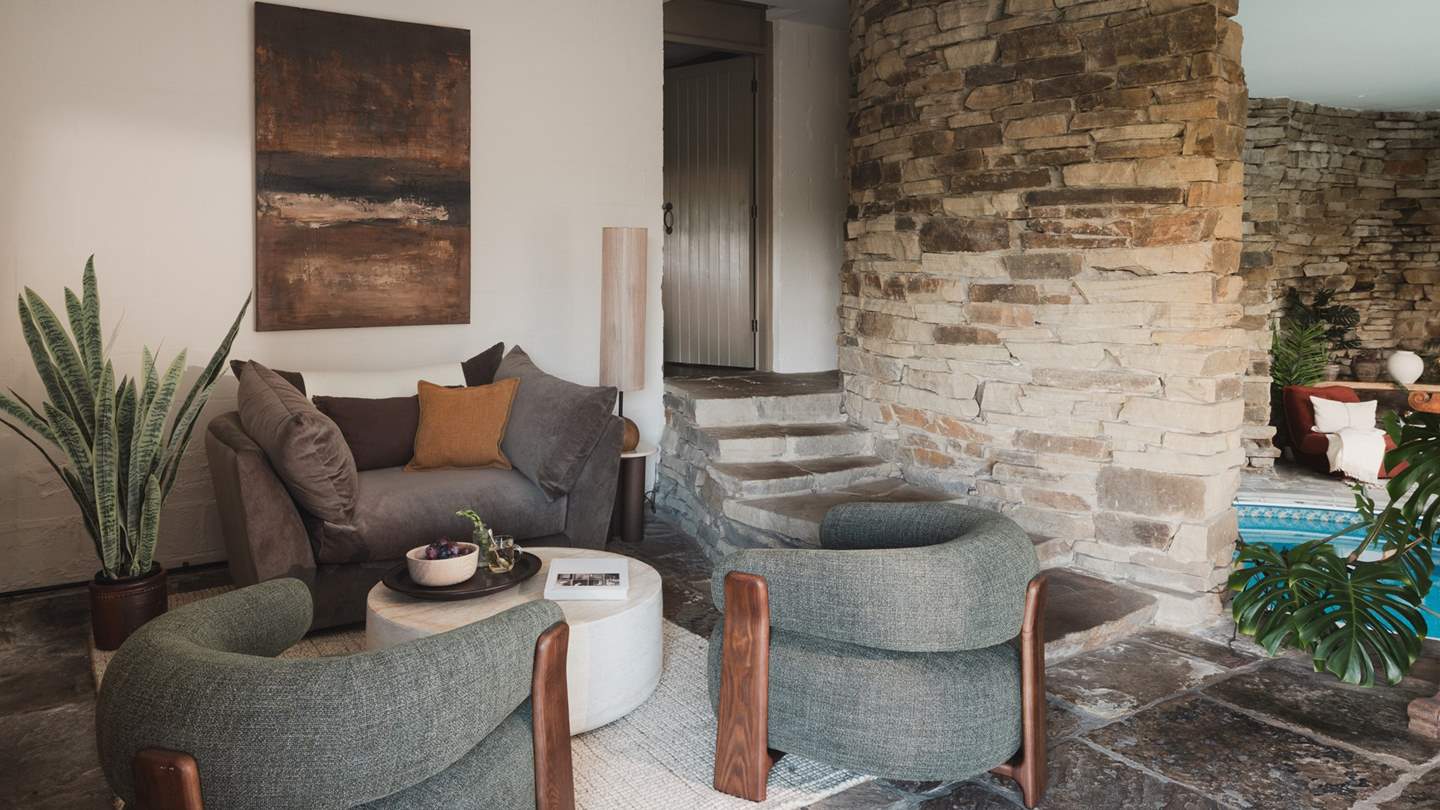 A treasure trove of inviting nooks invite you to unwind 