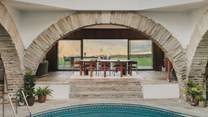 Our iconic earth-sheltered home entwines sustainable architecture with modern luxury