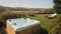 Enjoy hot tub dips with the most breathtaking views