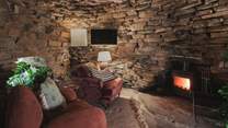Retreat to the hidden cave for moments of calm