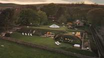 Luxury subterranean living awaits for eight on the edge of the Peak District