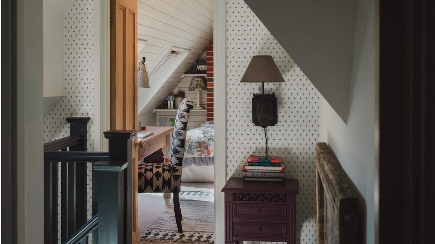 Tucked in the eaves of Occia, this is the perfect hideaway for little ones...