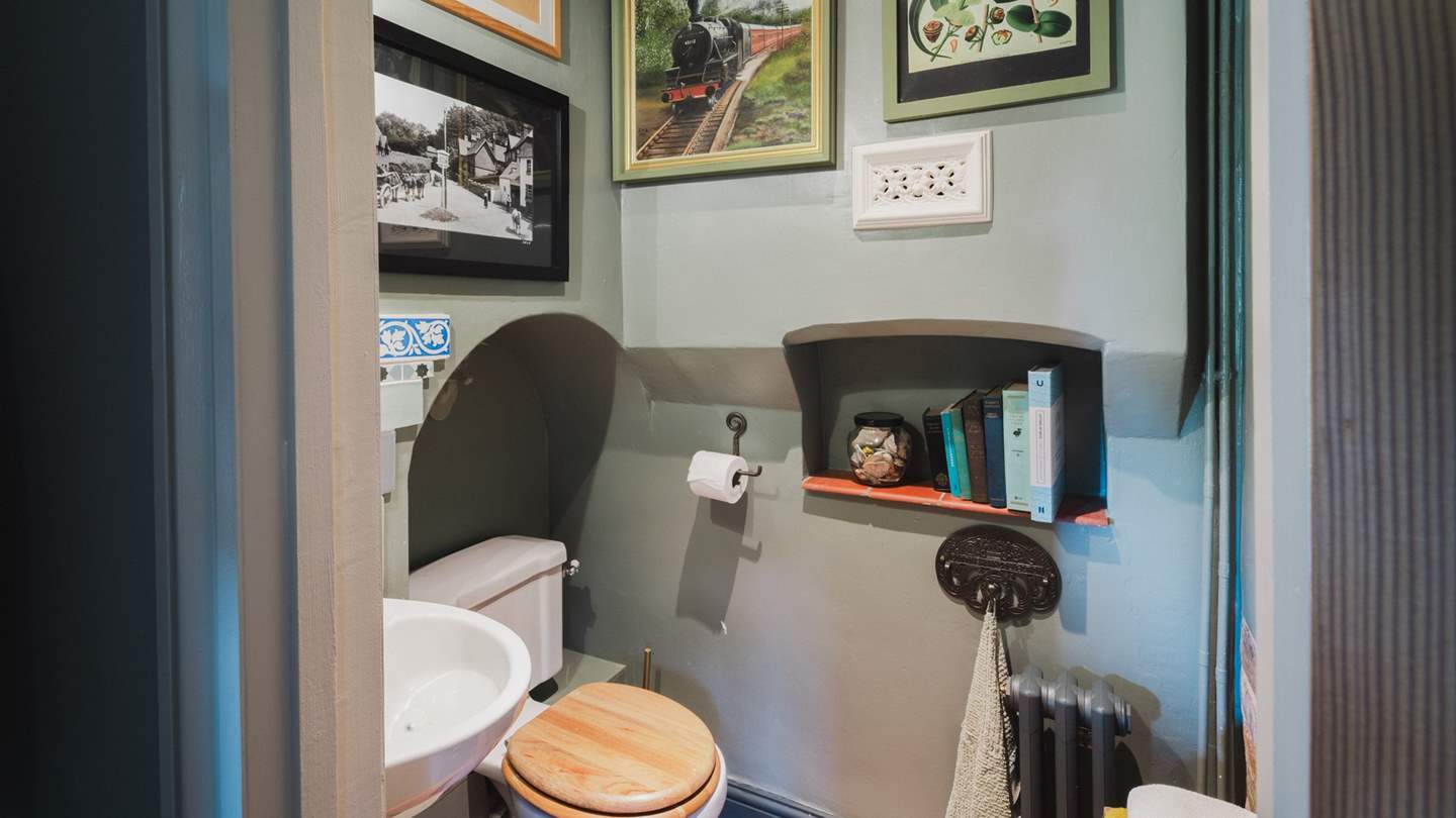 A WC can be found on the ground floor for added convenience