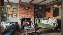 Antique touches and timeless interiors evoke true cottagecore charm