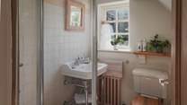 On the same floor, a bijou shower room can be found for your unhurried morning routines