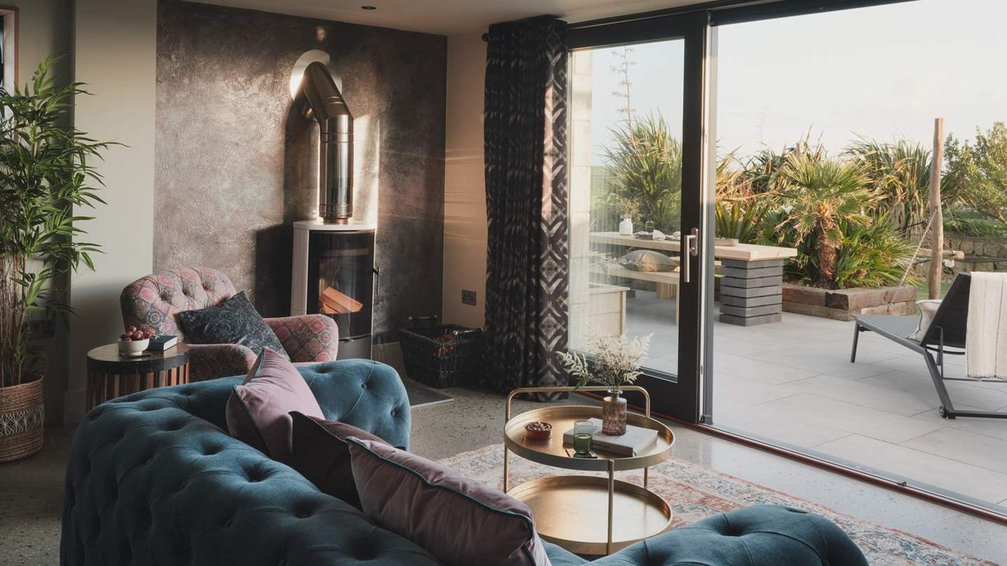 The living area of Kairos is made for moments of utter relaxation