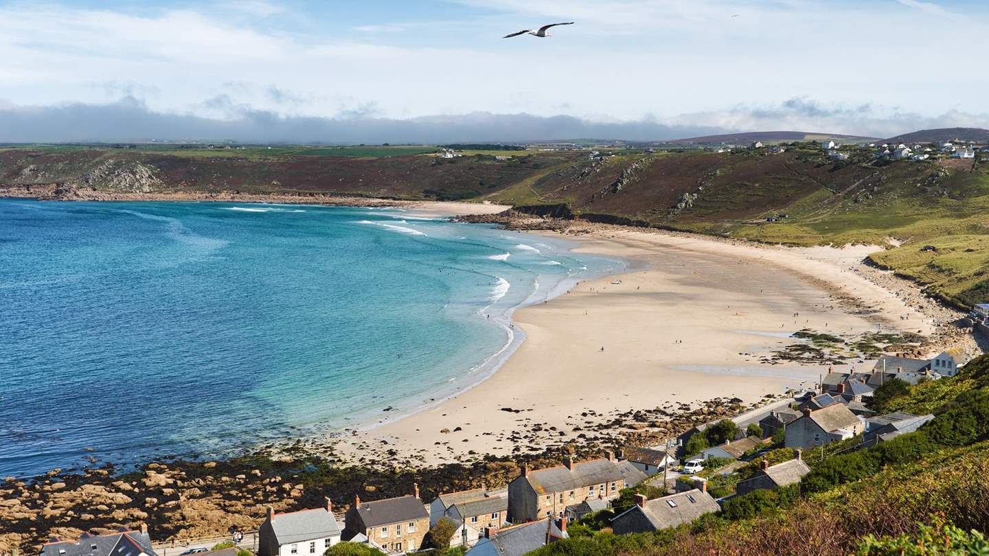 Sennen boasts a storybook setting atop one of the county’s most renowned surfing beaches