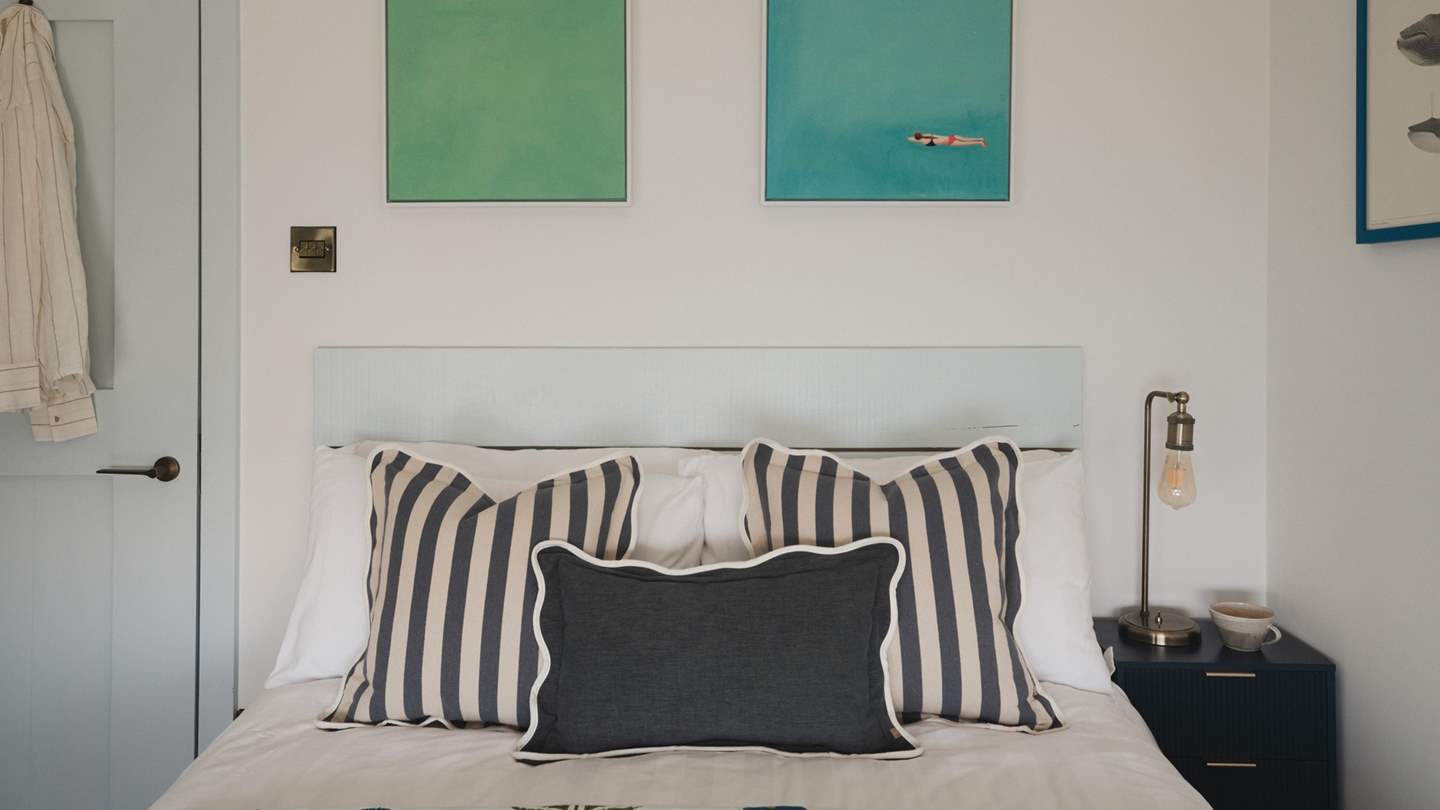 Immerse in lingering lie-ins as ocean sighs drift through the window 