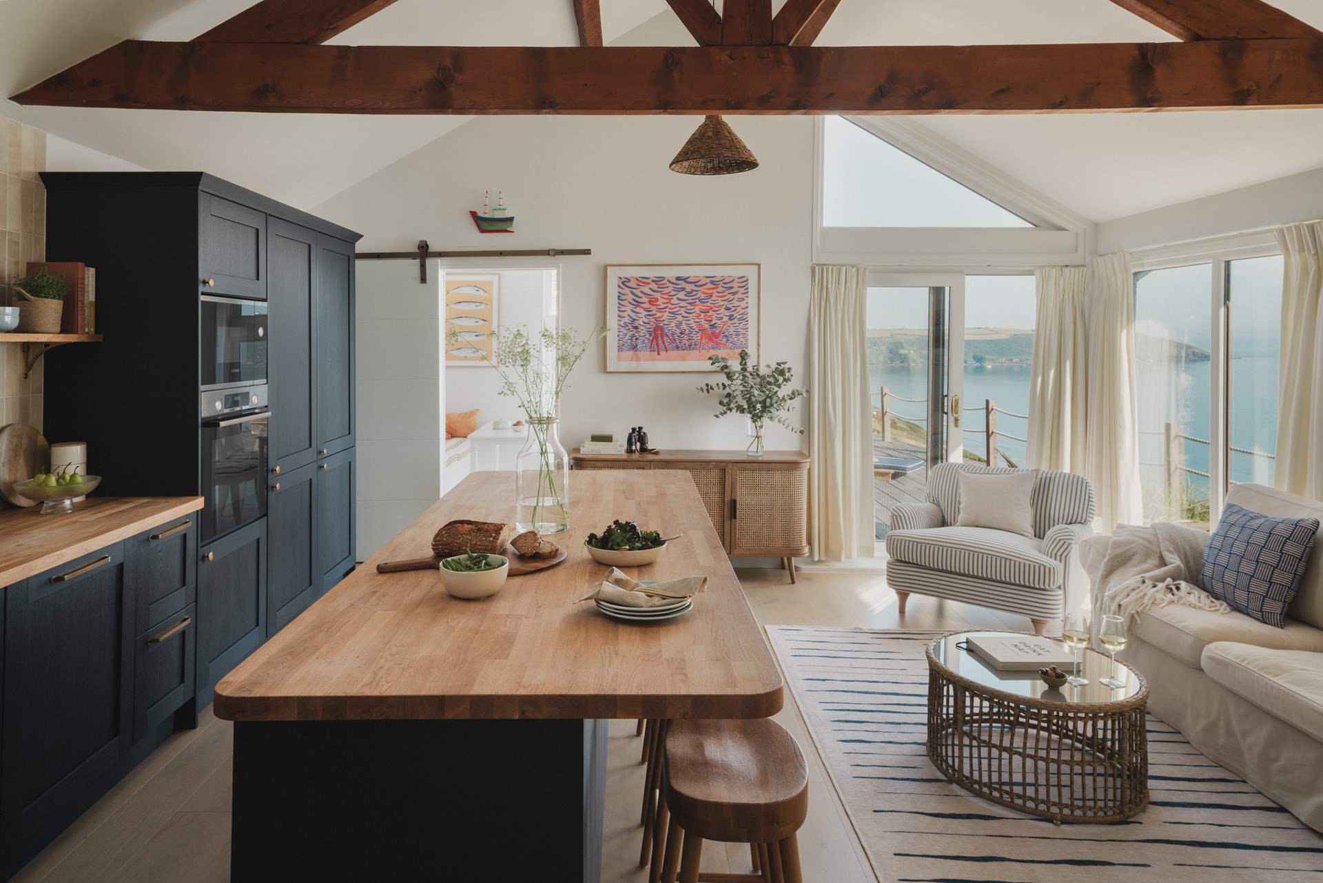 Embrace oceanside reveries for two above the dreamy coastalscapes of Whitsand Bay...