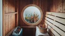 For utmost luxury, warming contentment can be found in Talland View’s private sauna 