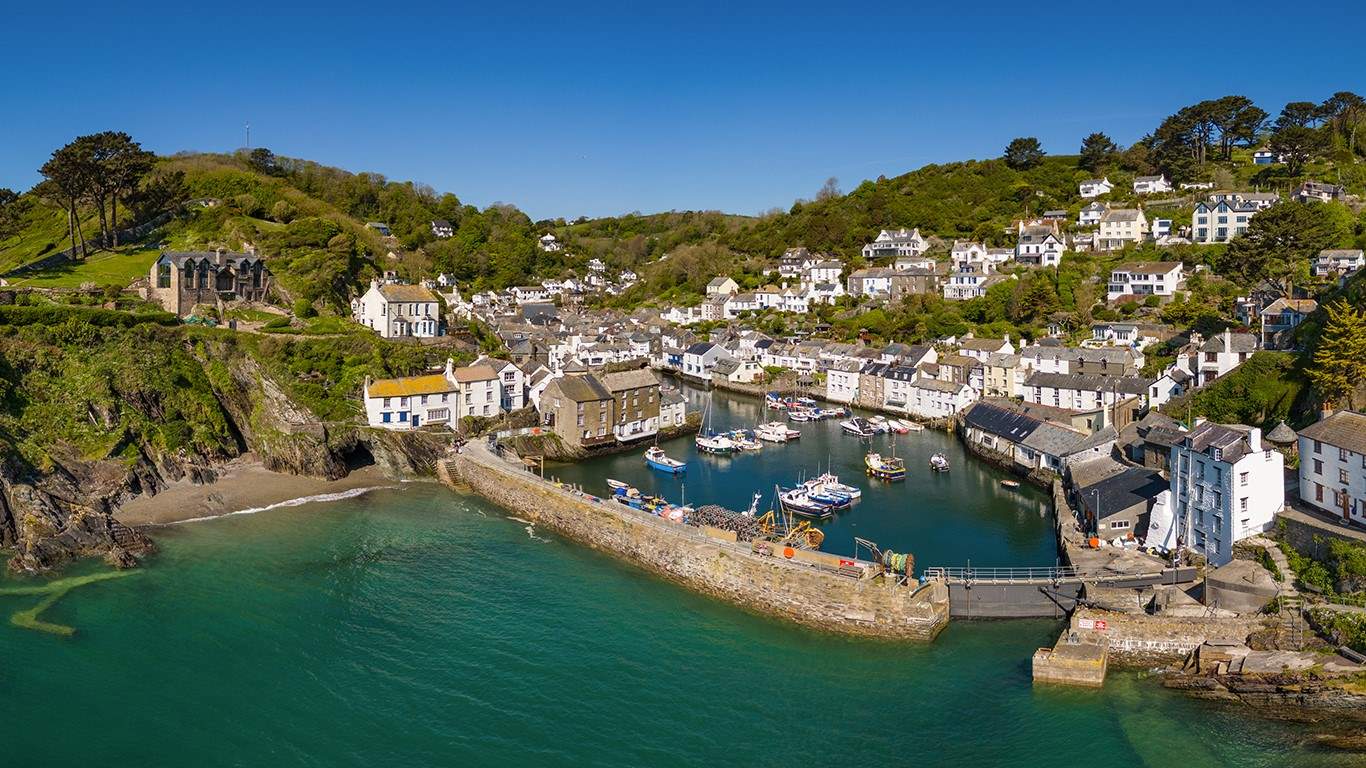 Polperro lies within easy reach, offering coastal charm in all seasons 