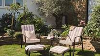Savour afternoon tipples beneath blue skies