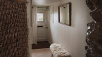 Take the stairs to find two equally beautiful bedrooms...