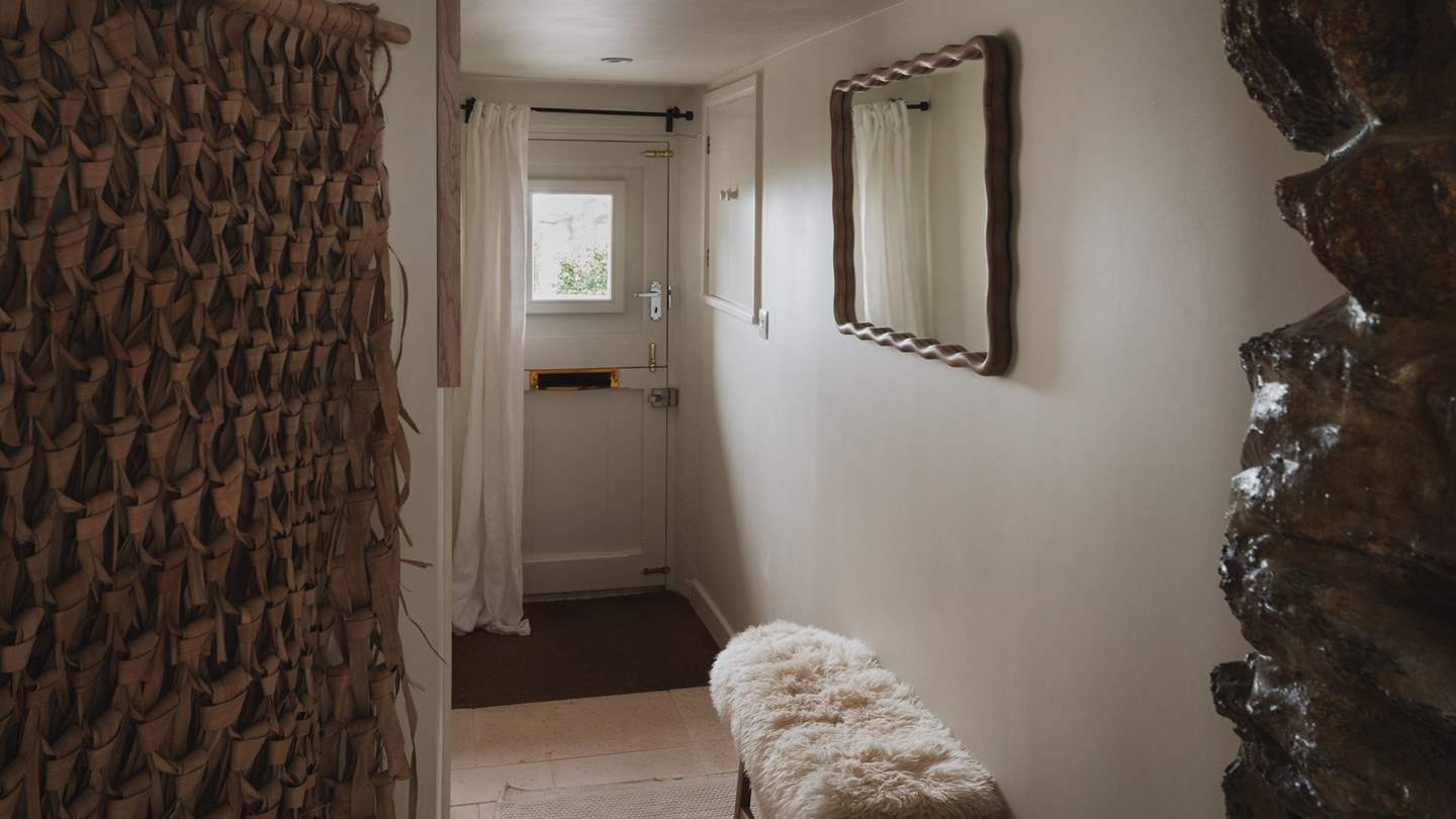 Take the stairs to find two equally beautiful bedrooms...