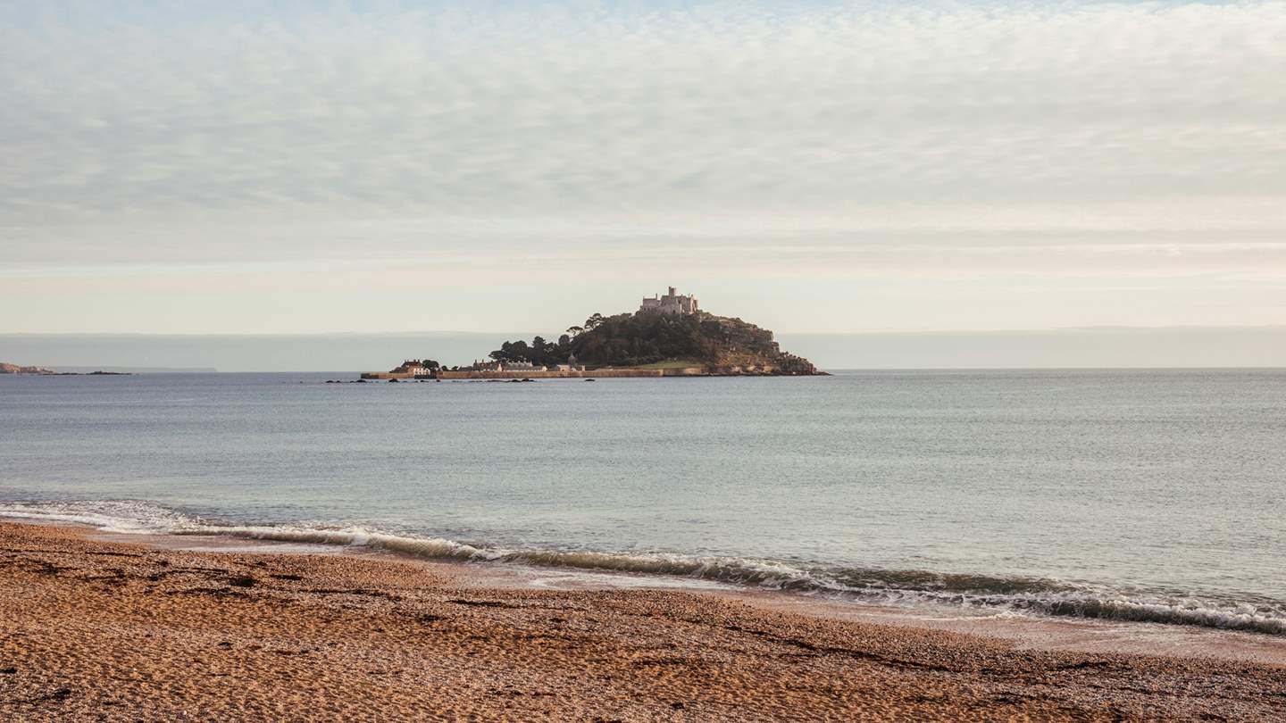 Visit the the famous town of Marazion for swoon-worthy views over St Michael's Mount