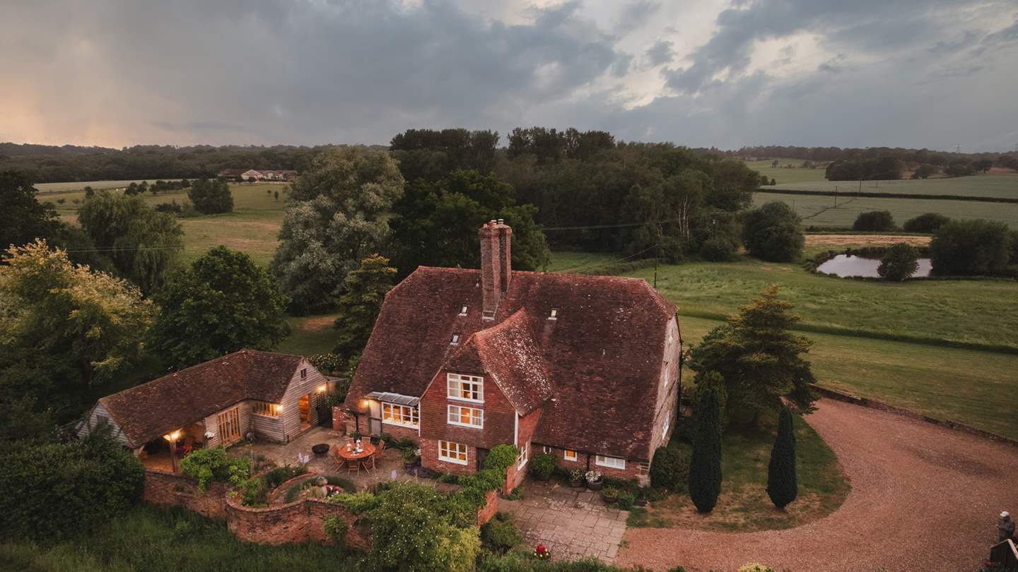 Just a whisper from the East Sussex coast and surrounded by a rural tapestry, Demeter sets a spellbinding scene for fairytale escapes with family and friends