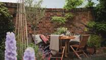 Savour alfresco feasts in the walled garden