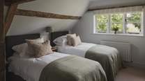 Both the fourth and fifth bedrooms at Demeter feature zip-and-link super king beds that can be transformed into twins upon requirement