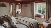Savour heaven-sent vistas from the traditional windows