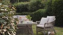 Relish moments of calm alfresco