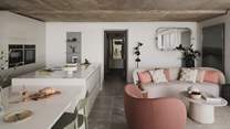 Luxurious contemporary interiors await at our exquisitely reimagined homestay