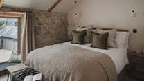 Bedroom four exuded tranquillity