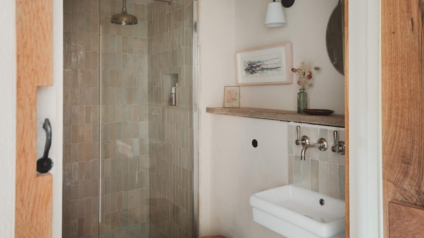 Enjoy rainfall moments in the ensuite shower room
