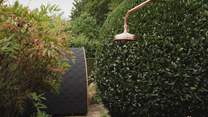 An outdoor shower is the perfect antidote after days spent exploring your surrounds
