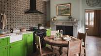 Craft memorable suppers in the elegant kitchen
