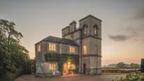 Retreat to the grounds of Grimsthorpe Castle in Lincolnshire for luxury living at our dreamy escape for four...