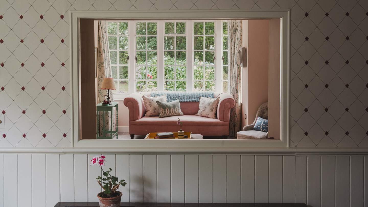 Inside, discover an eclectic collection of bold colours, playful prints and inherited heirlooms
