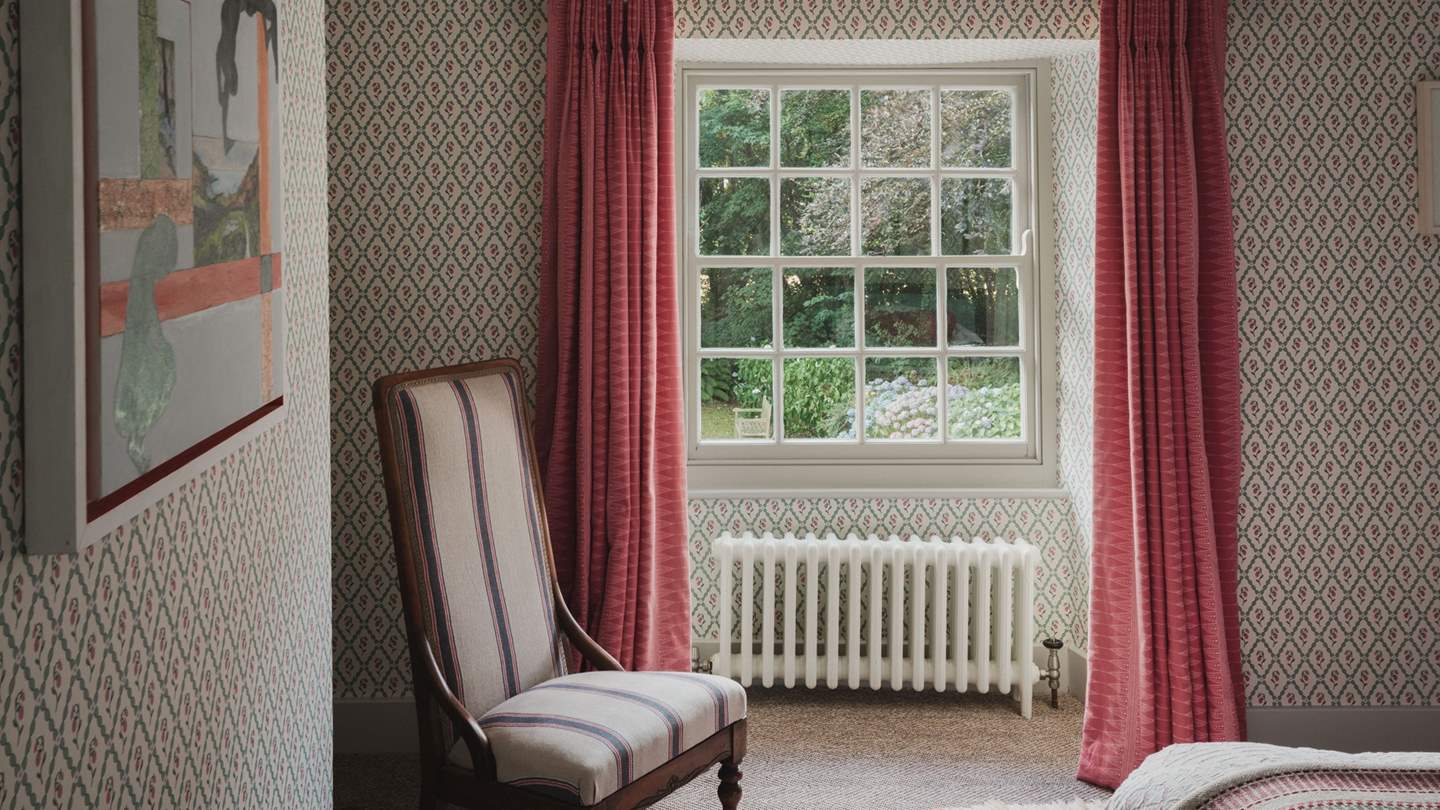 Admire garden views with your morning coffee in hand