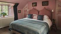 Five enchanting bedrooms await at our elegant dog-friendly retreat...