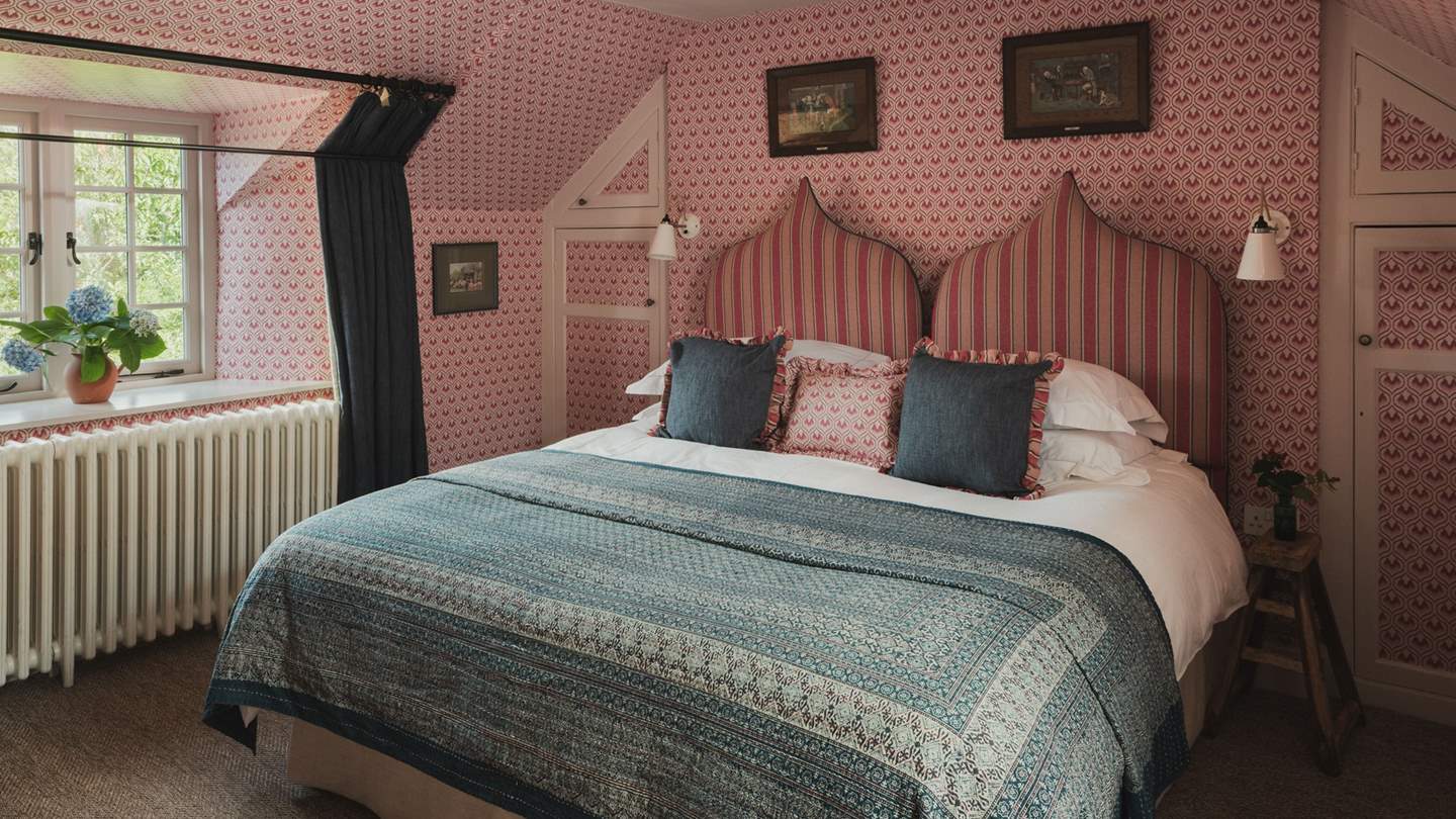 Five enchanting bedrooms await at our elegant dog-friendly retreat...
