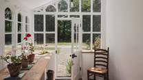 Step outside to uncover Morenwyn's enchanting outdoor setting